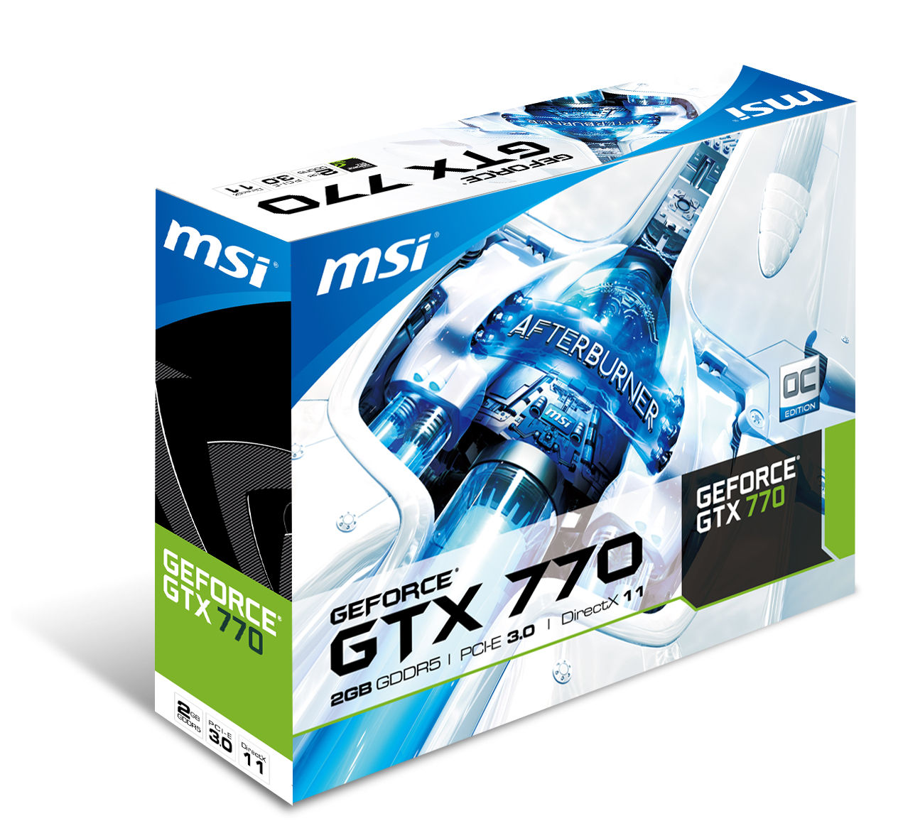MSI 912-V299-001 graphics card NVIDIA GeForce GTX 770 2 GB GDDR5