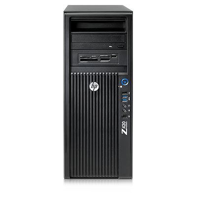 HP 420 Intel® Xeon® E5 Family E5-1620V2 8 GB DDR3-SDRAM 1.12 TB HDD+SSD Windows 7 Professional Mini Tower Workstation Black