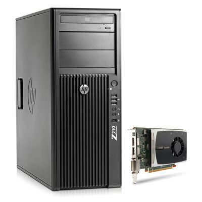 HP Z210 Convertible Minitower Workstation Bundle