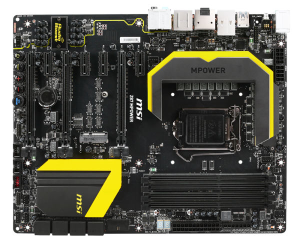 MSI Z87 MPOWER SP Intel® Z87 LGA 1150 (Socket H3) ATX