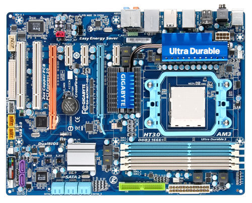GIGABYTE GA-MA790XT-UD4P motherboard AMD 790X Socket AM3 ATX