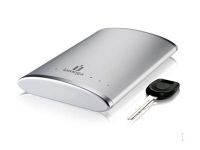 Iomega eGo Silver Portable HD 500GB external hard drive 5400 RPM 2.5" USB 2.0
