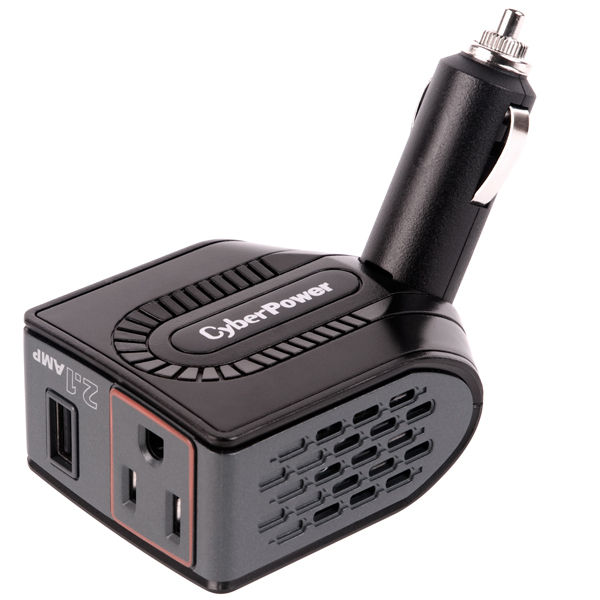 CyberPower CPS150BURC1 power adapter/inverter 150 W Black, Grey