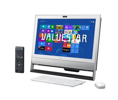 NEC Valuestar N Intel® Celeron® 1000M 54.6 cm (21.5") 1920 x 1080 pixels All-in-One PC 4 GB DDR3-SDRAM 1 TB HDD Windows 8 White
