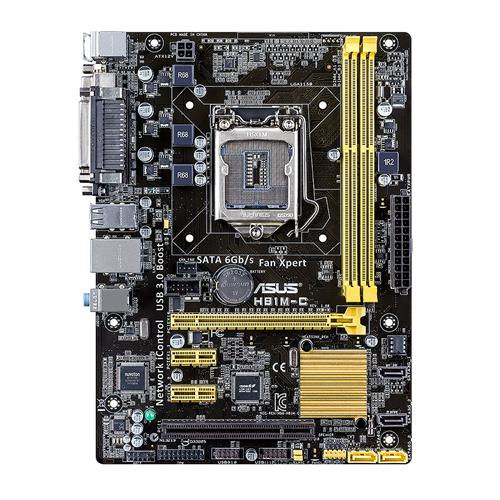 ASUS H81M-C Intel® H81 LGA 1150 (Socket H3) micro ATX