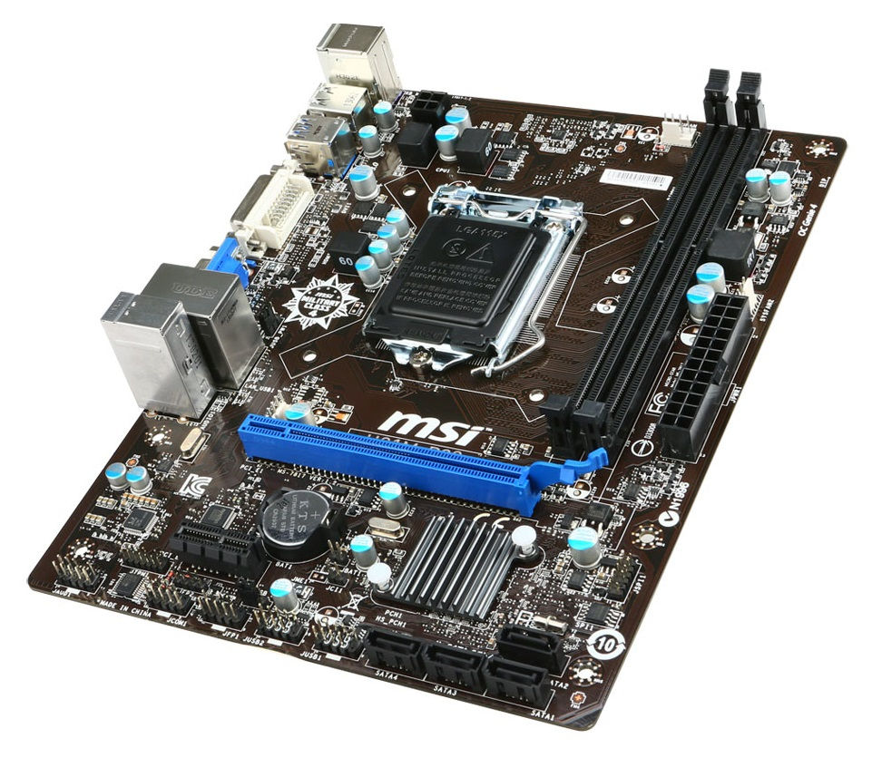 MSI H81M-P33 Intel® H81 LGA 1150 (Socket H3) micro ATX