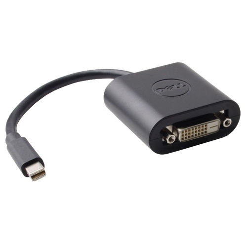 DELL 470-13628 video cable adapter Mini DisplayPort DVI-D Black