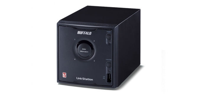 Buffalo LinkStation Pro Quad + 4X ST4000VN000 NAS Mini Tower ARM 88F6282 0.256 GB DDR3 16 TB HDD Black