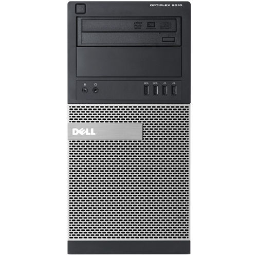 DELL OptiPlex 9010 MT Intel® Core™ i5 i5-3470 4 GB DDR3-SDRAM 500 GB HDD Windows 7 Professional Mini Tower PC Black, Silver