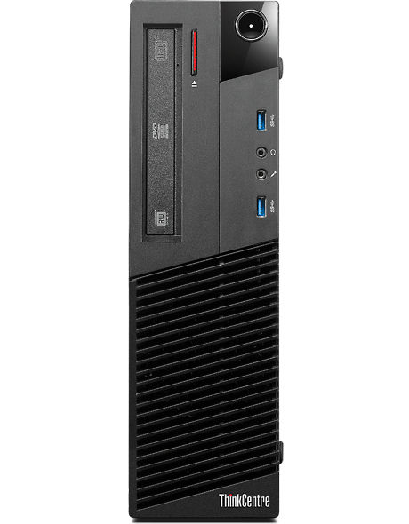 Lenovo ThinkCentre M93p Intel® Core™ i5 i5-4570 4 GB DDR3-SDRAM 500 GB Hybrid Windows 7 Professional SFF PC Black