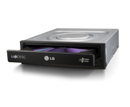 LG GH24NSB0 optical disc drive Internal DVD Super Multi Black