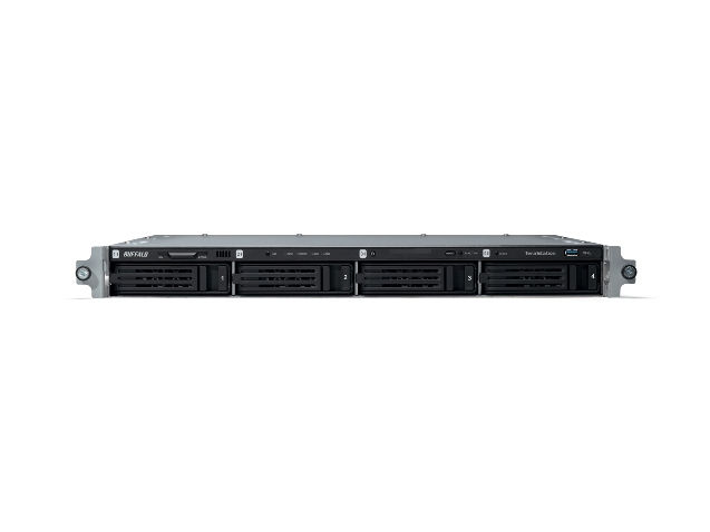 Buffalo TS4400R-EU NAS Rack (1U) Intel Atom® D2700 2 GB DDR3 16 TB HDD Black, Grey