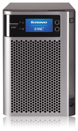 Lenovo TotalStorage Series EMC px6-300d Diskless Storage server Desktop Intel Atom® D525 0 TB EMC LifeLine Black, Silver