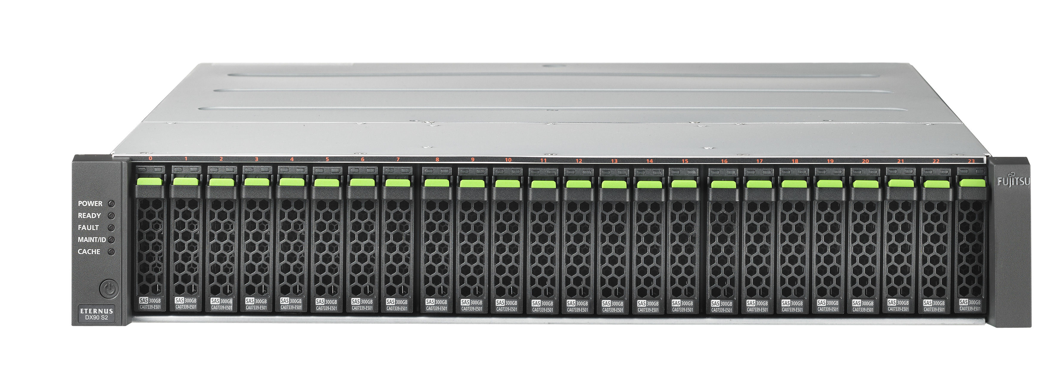 Fujitsu ETERNUS DX 90 S2 Storage server Rack (2U) 6 TB HDD Black