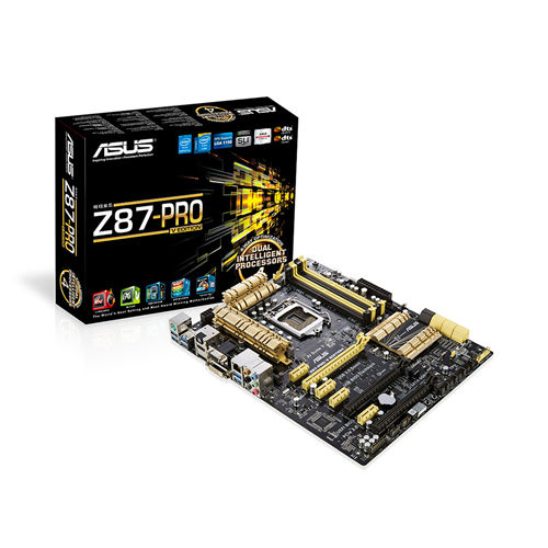 ASUS Z87-PRO (V EDITION) Intel® Z87 LGA 1150 (Socket H3) ATX