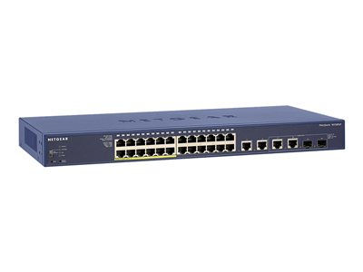 NETGEAR FS728TLP-100EUS network switch Managed L2 Fast Ethernet (10/100) Power over Ethernet (PoE) Black