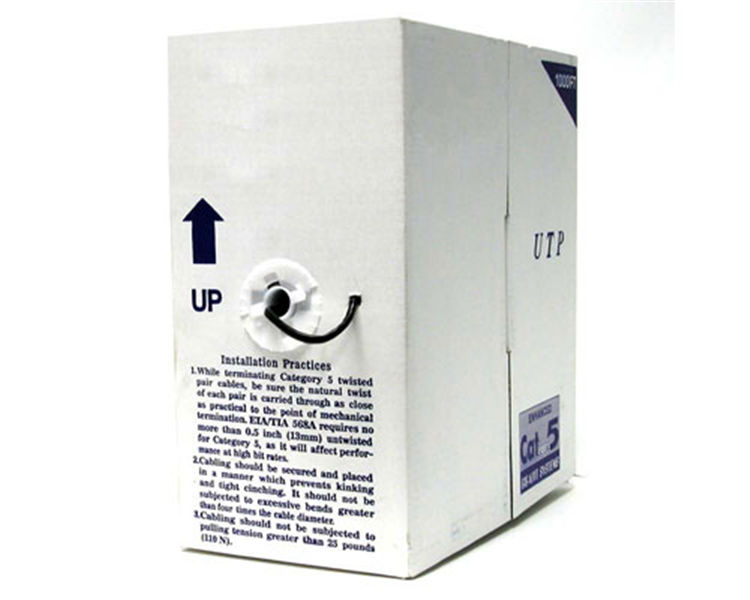 StarTech.com 1000ft Cat5e UTP networking cable Black 304.8 m U/UTP (UTP)