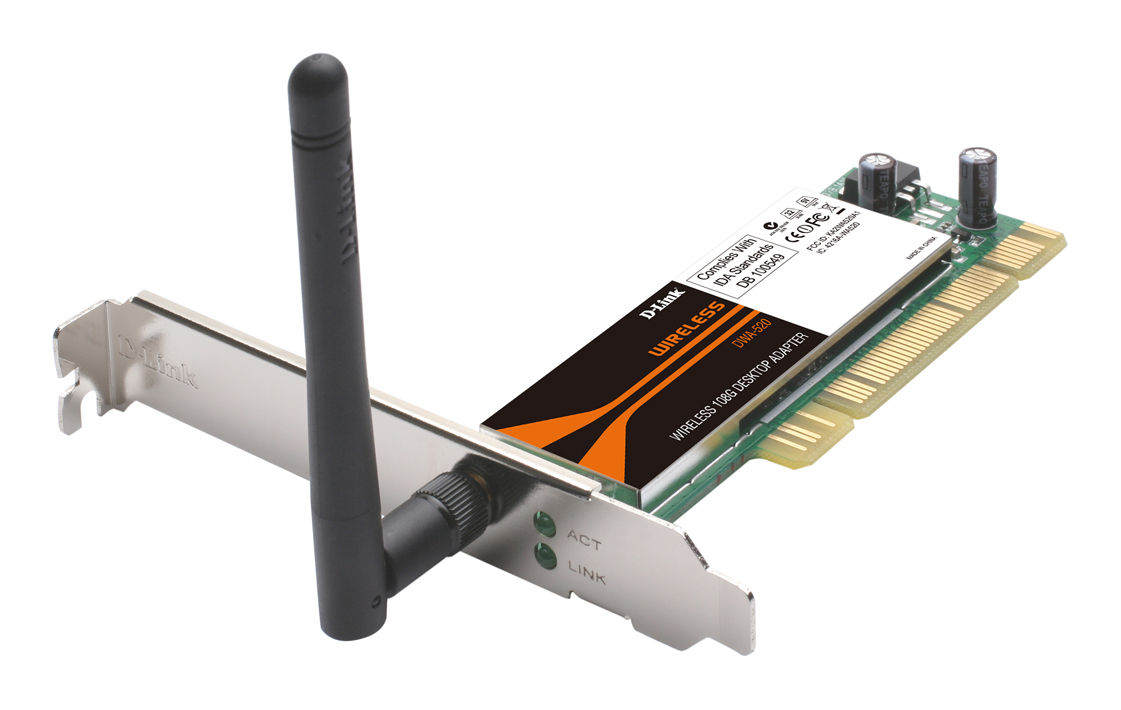 D-Link DWA-520 network card 108 Mbit/s