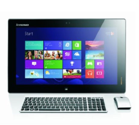 Lenovo IdeaCentre Flex 20 Intel® Core™ i3 i3-4010U 49.5 cm (19.5") 1600 x 900 pixels Touchscreen All-in-One PC 4 GB DDR2-SDRAM 500 GB Hybrid-HDD Windows 8 Silver