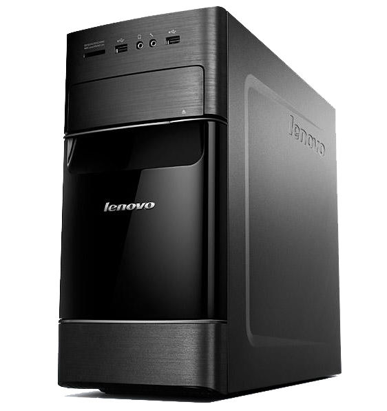 Lenovo Essential H515s AMD E E1-2500 4 GB DDR3-SDRAM 1 TB HDD Windows 8 Mini Tower PC Black, Grey