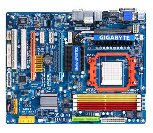 GIGABYTE MA790GP-UD4H Socket1333 ATX AM2+ DDR2 AMD 790GX Socket AM2