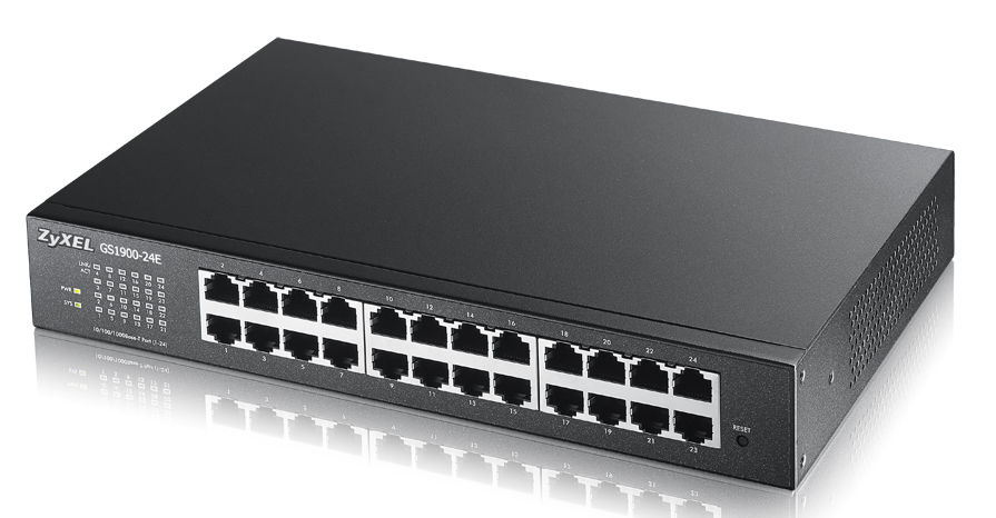 Zyxel GS1900-24E Managed L2 Gigabit Ethernet (10/100/1000) Black