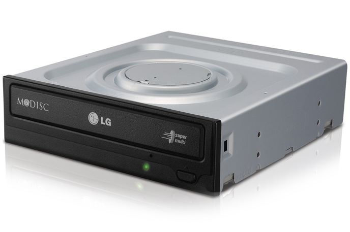 LG GH24NSB0 optical disc drive Internal DVD-RW Black