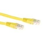 ACT UTP Category 6 Yellow 1.0m networking cable 1 m