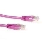 ACT UTP Category 5E Pink 3.0m networking cable 3 m