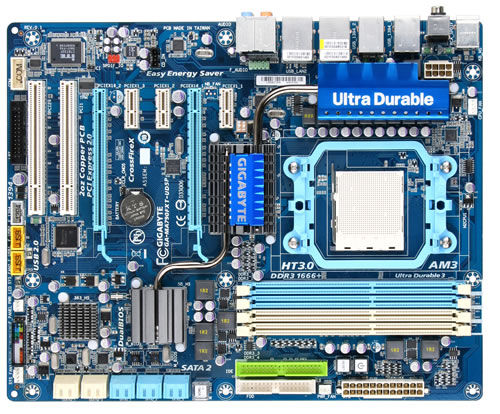GIGABYTE GA-MA790FXT-UD5P motherboard Socket AM3 ATX