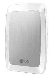 LG XD2 250GB external hard drive 5400 RPM White
