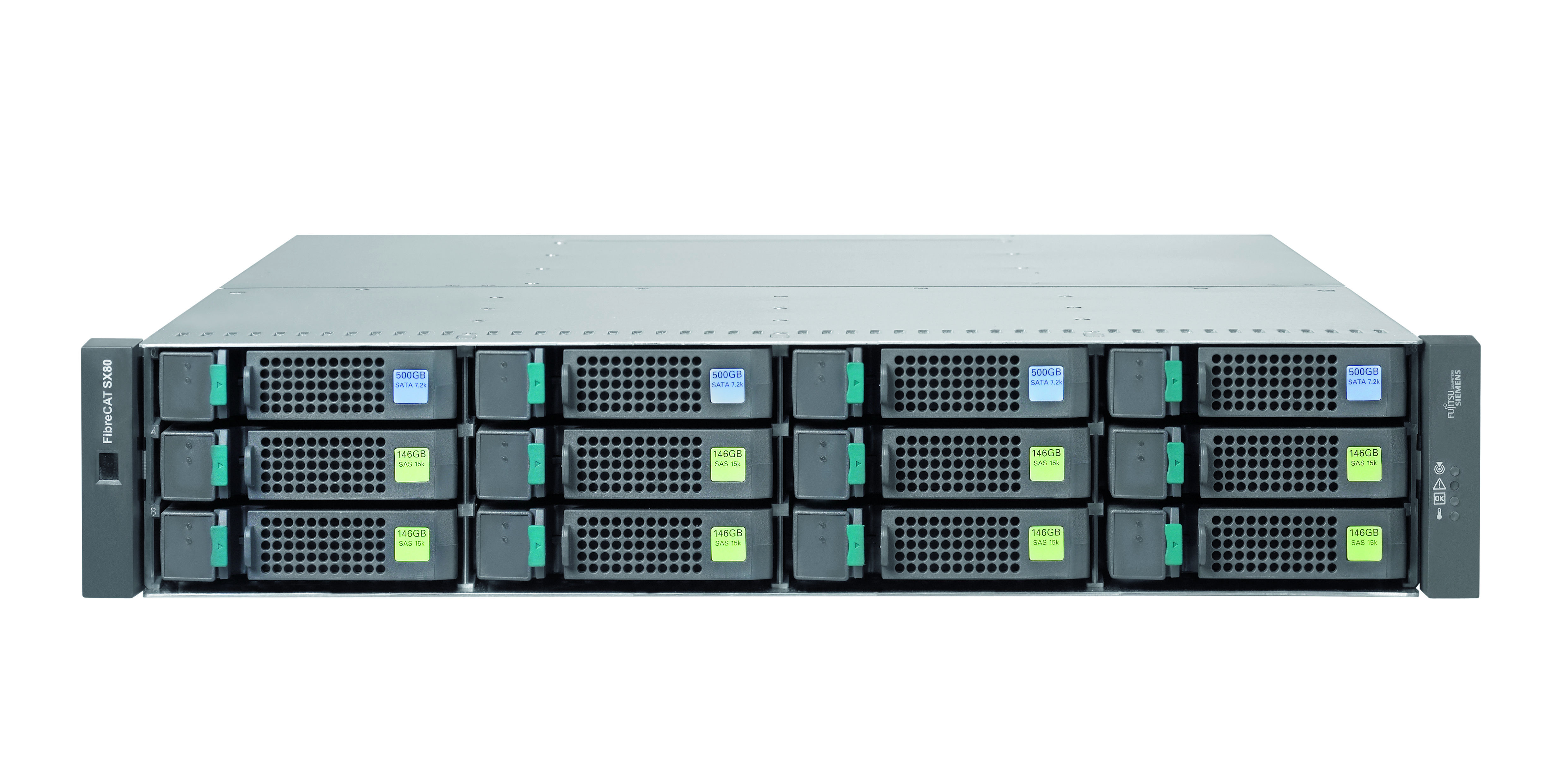 Fujitsu FibreCAT SX80 Rack (2U) 1.2 TB