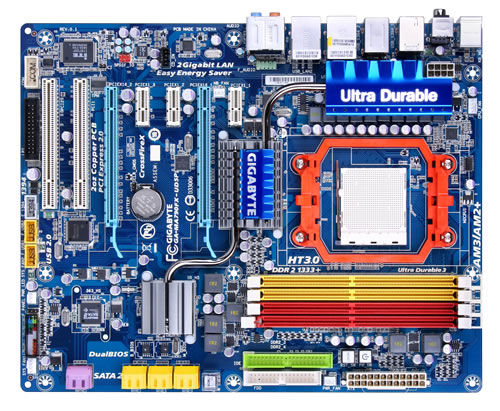 GIGABYTE GA-MA790FX-UD5P motherboard LGA 775 (Socket T) ATX