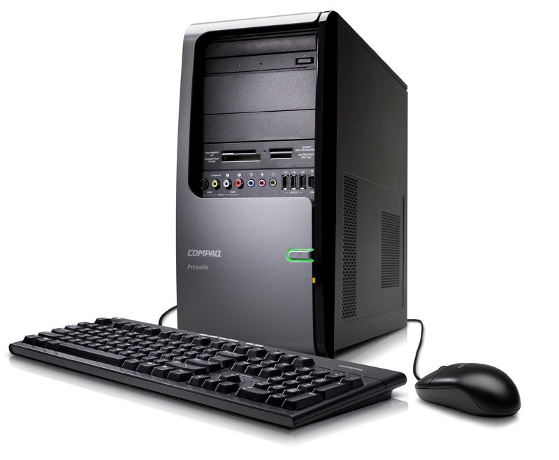 HP Presario SR5733ES Intel® Core™2 Duo E7300 4 GB DDR2-SDRAM 500 GB Intel® GMA 3100 Windows Vista Home Premium Tower PC
