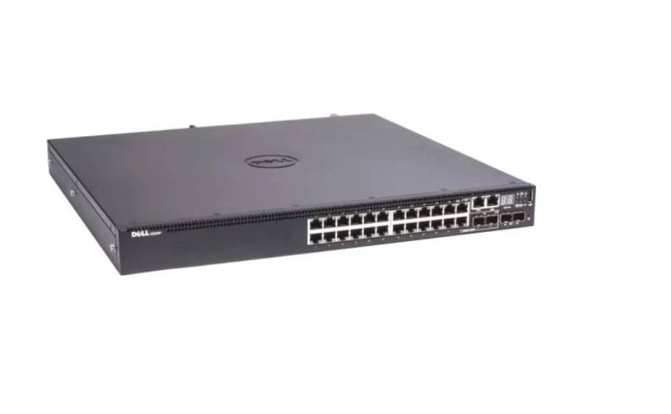 1CWJ6 - Dell 24-Ports PoE+ 10/100/1000Base-T RJ-45 2x SFP+ L3 Switch