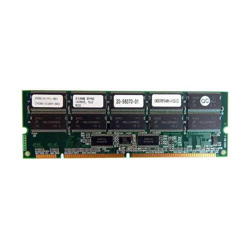 20-56370-01 - HP 512MB 100MHz ECC Registered RDIMM 3.3V 168-Pin Memory