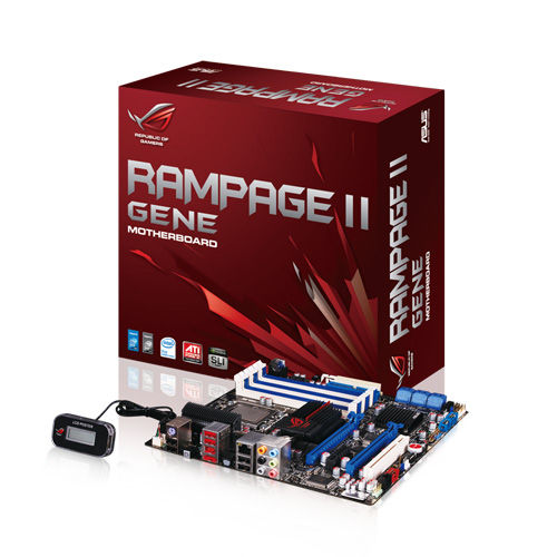 ASUS Rampage II GENE Socket B (LGA 1366) micro ATX