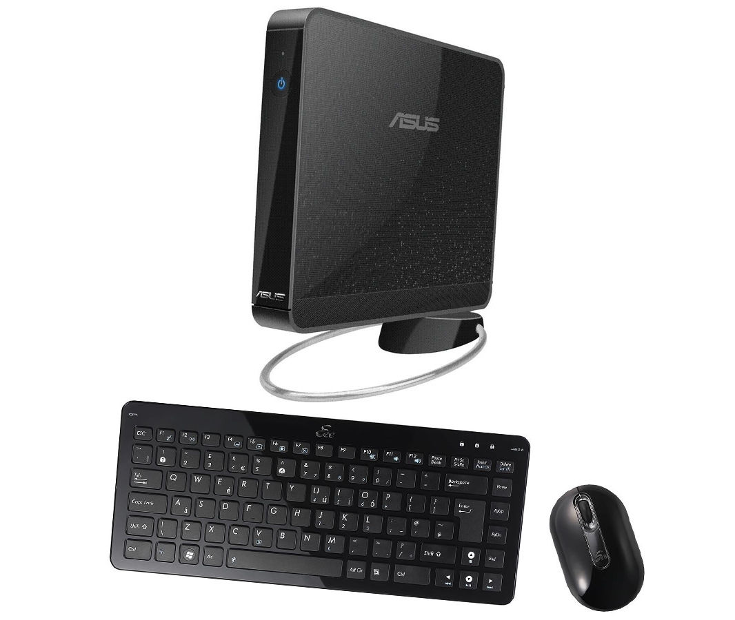 ASUS Eee PC EeeBox PC B206 + mouse/keyboard, Black Intel Pentium Mobile N270 1 GB DDR2-SDRAM 160 GB AMD Radeon HD 3400 Windows XP Home Edition SFF