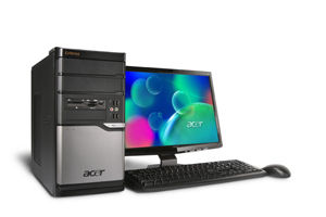 Acer Extensa E420 AMD Athlon X2 6000+ 4 GB DDR2-SDRAM 640 GB NVIDIA GeForce G120 Windows Vista Home Premium Desktop PC