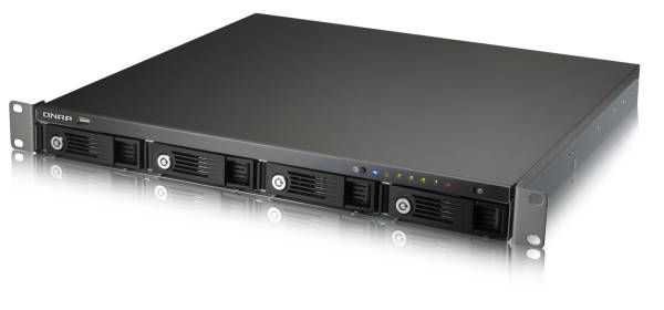QNAP TS-409U Rack (1U) 0.5 GB DDR2 4 TB