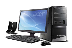 Acer Aspire M5201 AMD Phenom 9650 4 GB DDR2-SDRAM 750 GB NVIDIA® GeForce® GT 120 Windows Vista Home Premium Tower PC