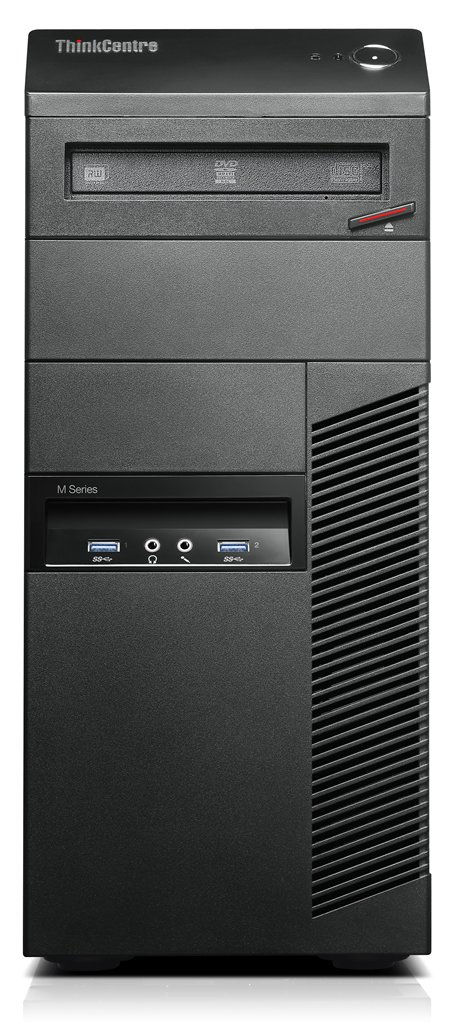 Lenovo ThinkCentre M83 Intel® Core™ i5 i5-4430 4 GB DDR3-SDRAM 500 GB HDD Windows 7 Professional Mini Tower PC Black
