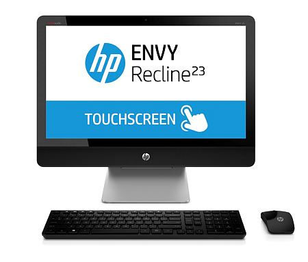 HP ENVY Recline 23-k100xt TouchSmart Intel® Core™ i3 i3-4130T 58.4 cm (23") 1920 x 1080 pixels Touchscreen All-in-One PC 8 GB DDR3-SDRAM 1 TB Hybrid-HDD NVIDIA® GeForce® GT 730A Windows 8.1 Silver