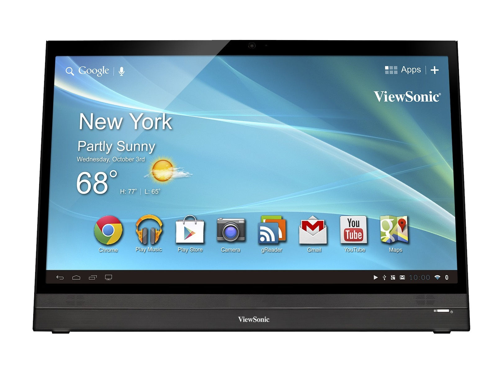 Viewsonic VSD221 Texas Instruments OMAP4470 55.9 cm (22") 1920 x 1080 pixels Touchscreen All-in-One PC 1 GB LPDDR2-SDRAM 8 GB Flash Android 4.1 Wi-Fi 4 (802.11n) Black