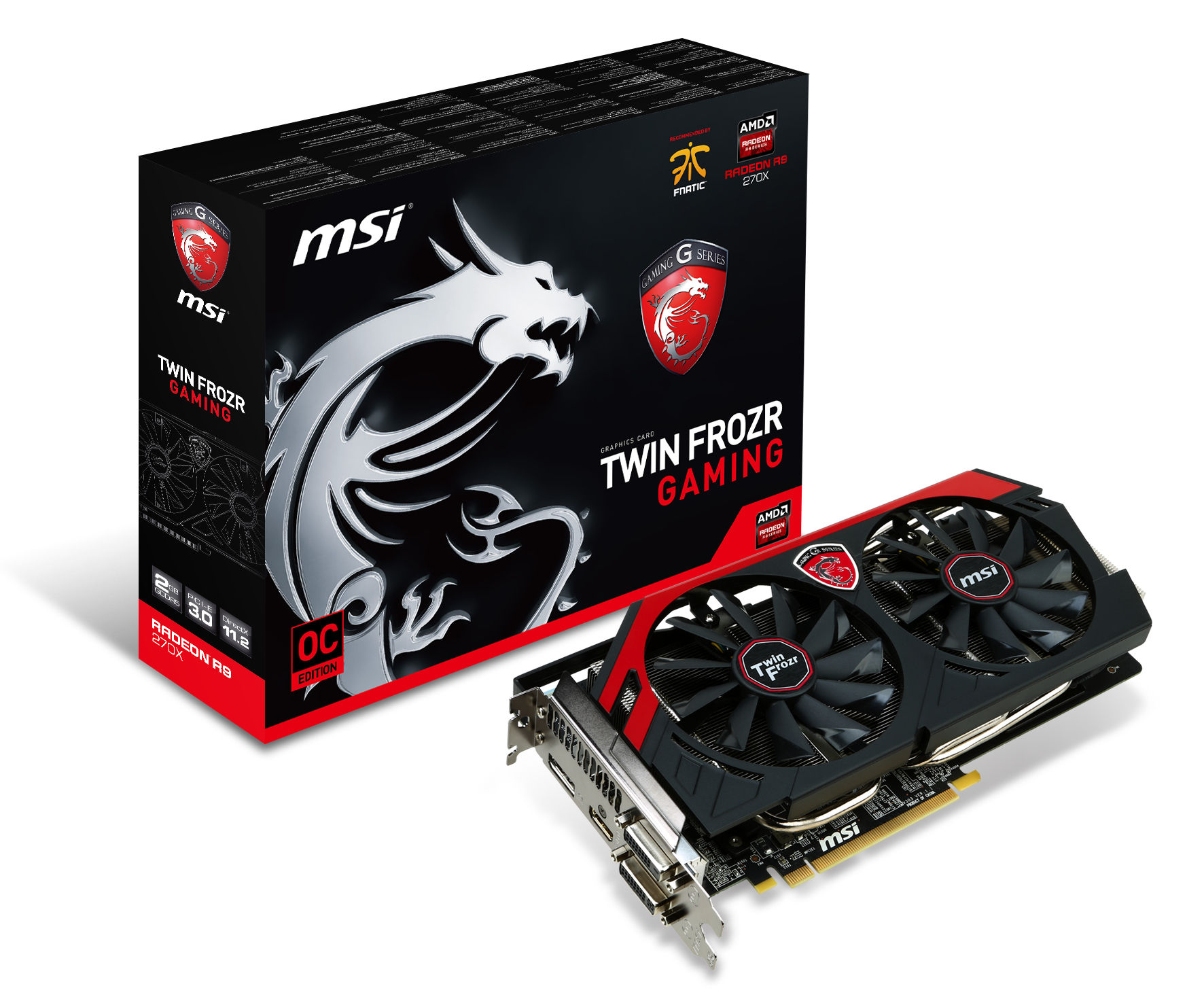 MSI V303-002R graphics card AMD Radeon R9 270X 2 GB GDDR5