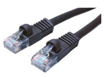 APC Cat.5e, 0.3m networking cable Black Cat5e U/UTP (UTP)