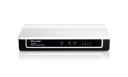 TP-Link TD-8840 wired router Black, White