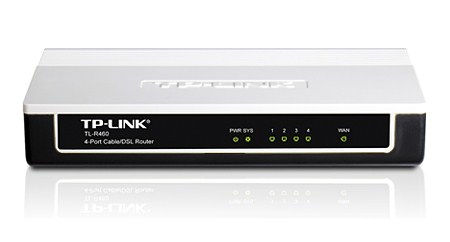 TP-Link TL-R460 wired router Fast Ethernet Black, White