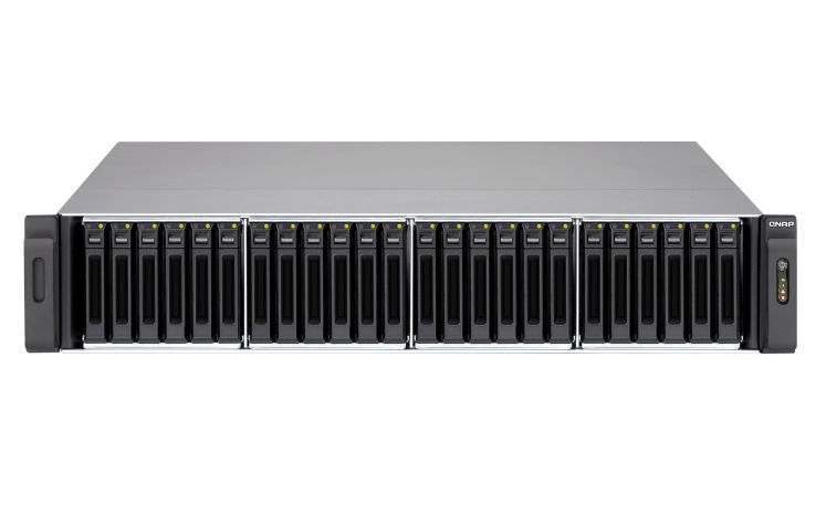 QNAP SS-EC2479U-SAS-RP NAS/storage server Rack (2U) Intel® Xeon® E3 V2 Family E3-1245V2 8 GB DDR3 Black, Metallic