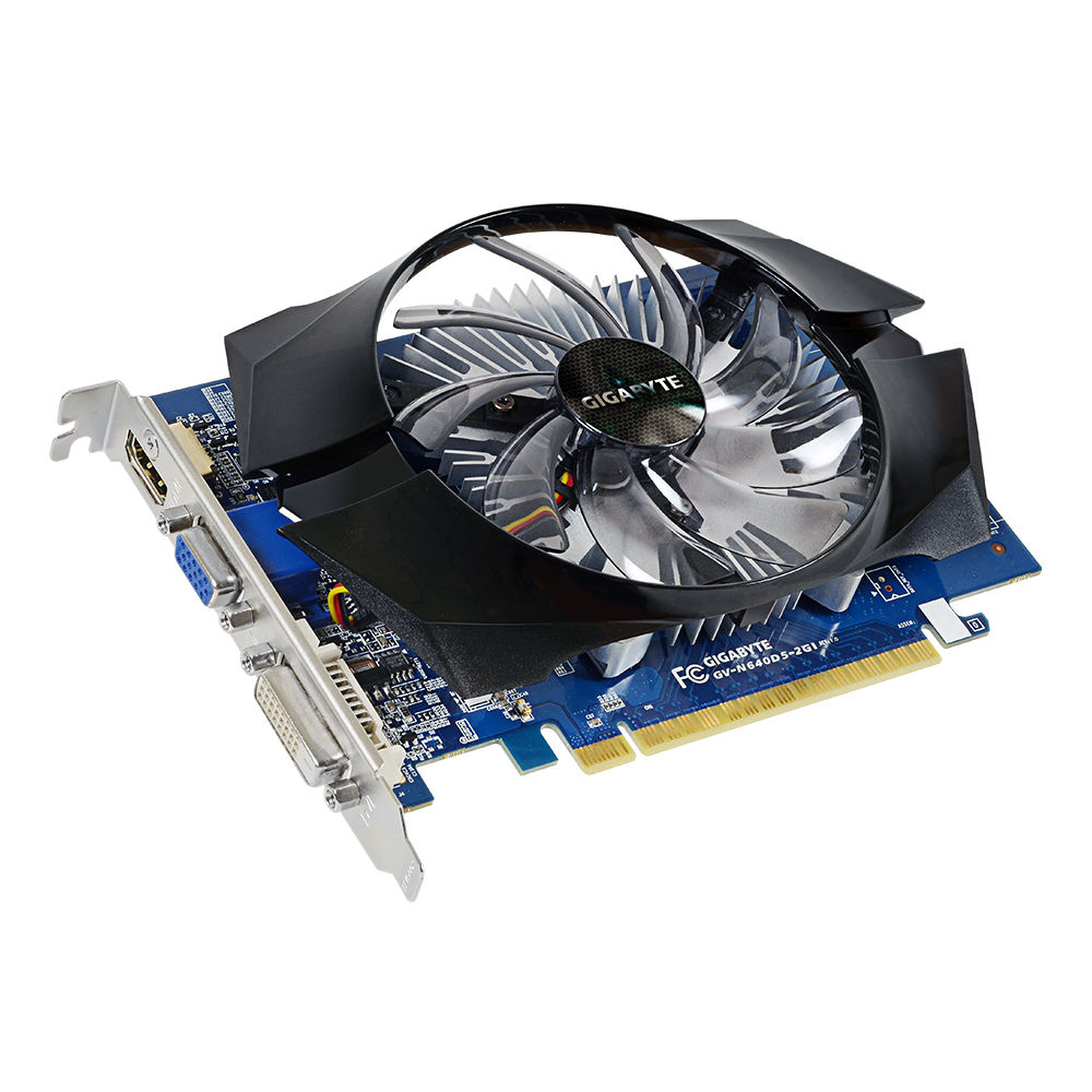 GIGABYTE GV-N640D5-2GI graphics card NVIDIA GeForce GT 640 2 GB GDDR5